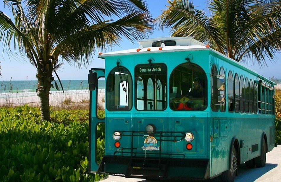 Free trolley service across Anna Maria Island