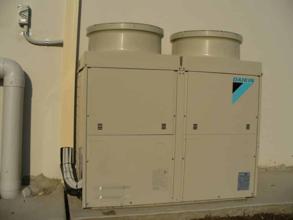air con units outside
