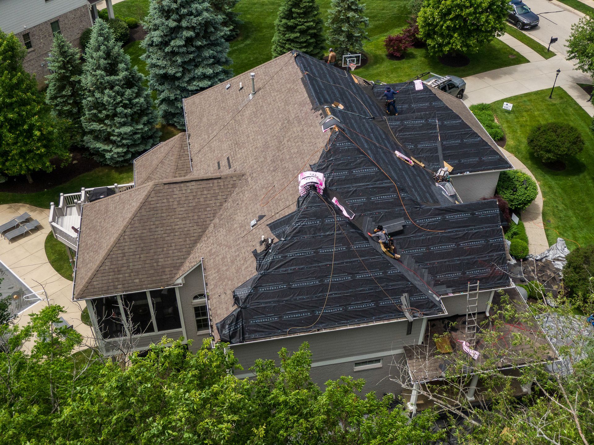roofing project