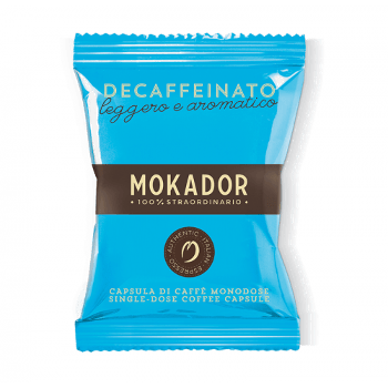 capsula per caffè decaffeinato Mokador
