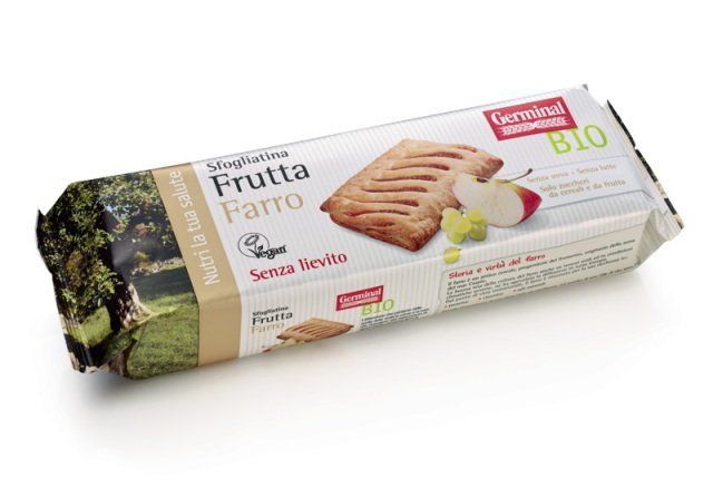 sfogliatine di farro alla frutta Germinal