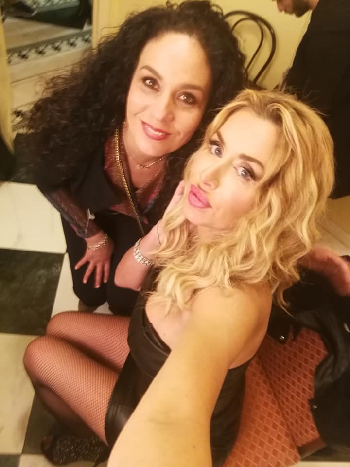 Alessandra Vena make-up artist a Sanremo Valeria Marini