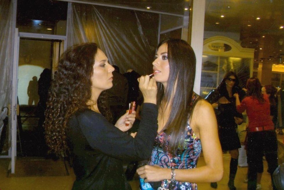 Alessandra Vena make-up artist a Sanremo Elisabetta Gregoraci
