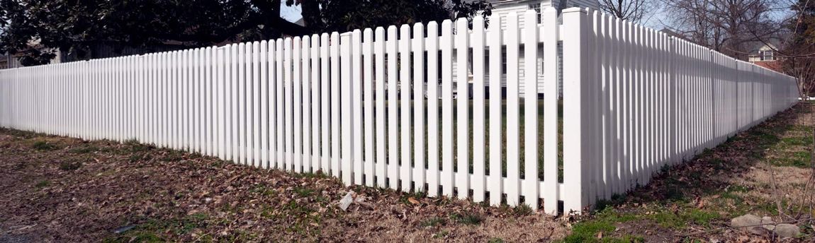 Fence Mounted on Stone Wall — Petersburg, VA — Russell Fence Co