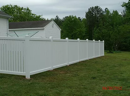 Vinyl Fence 