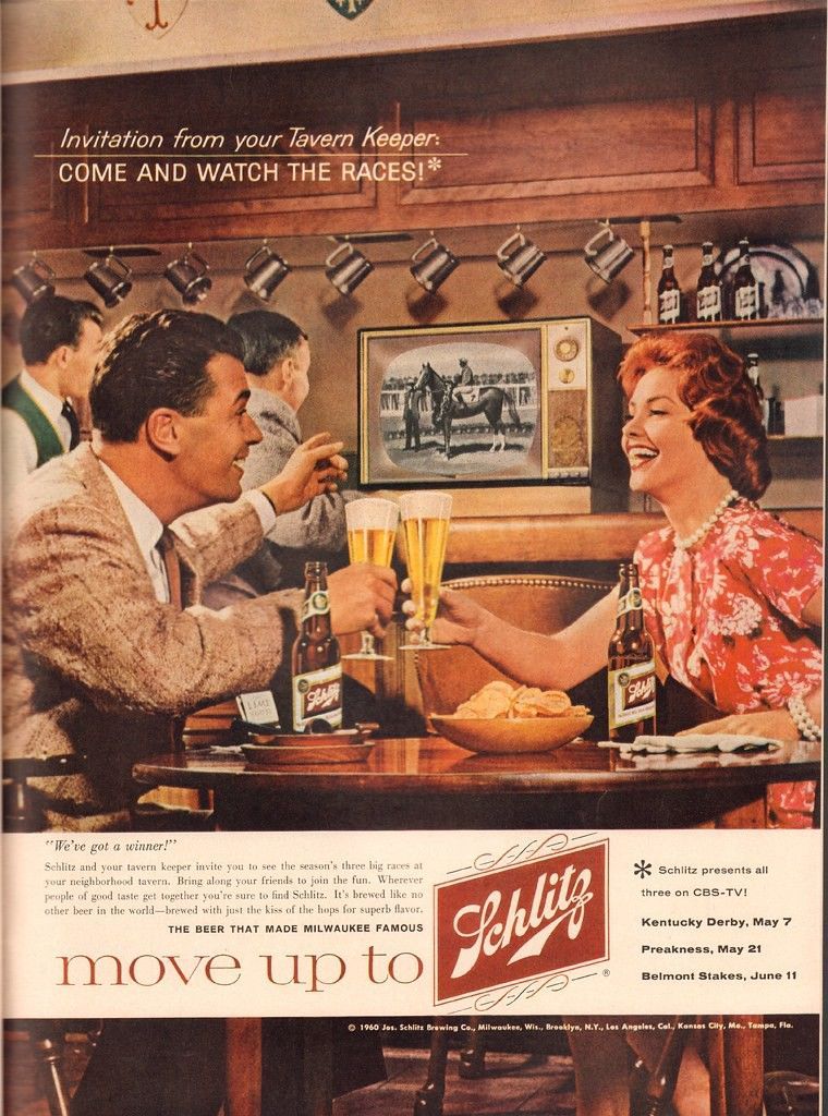 Una pubblicità per Schlitz