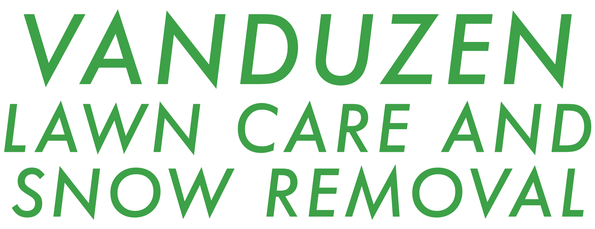 Logo Vanduwen Lawn Care