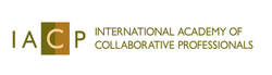 The logo for the international academy of collaborative professionals