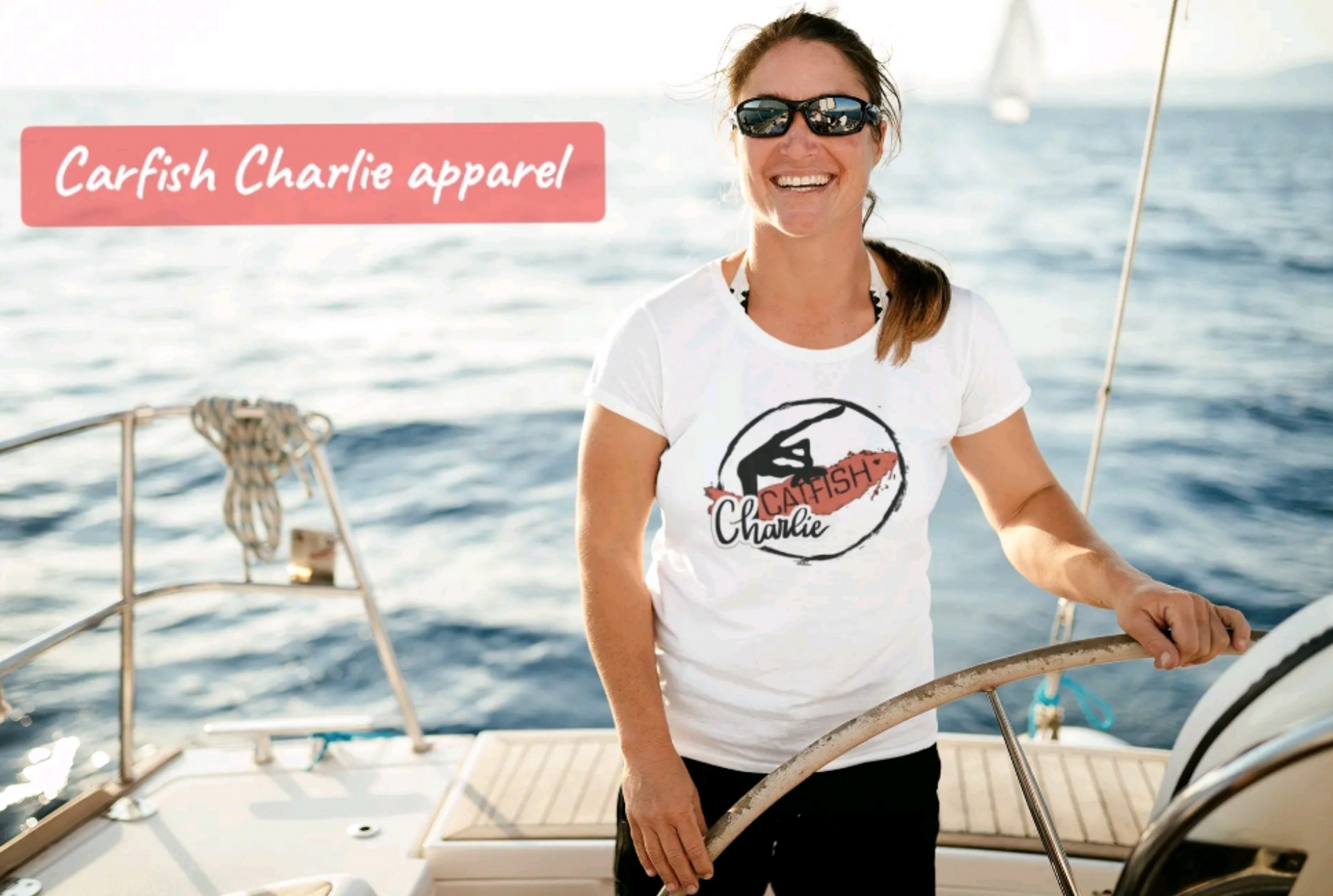 Catfish Charlie Graphic T-Shirt