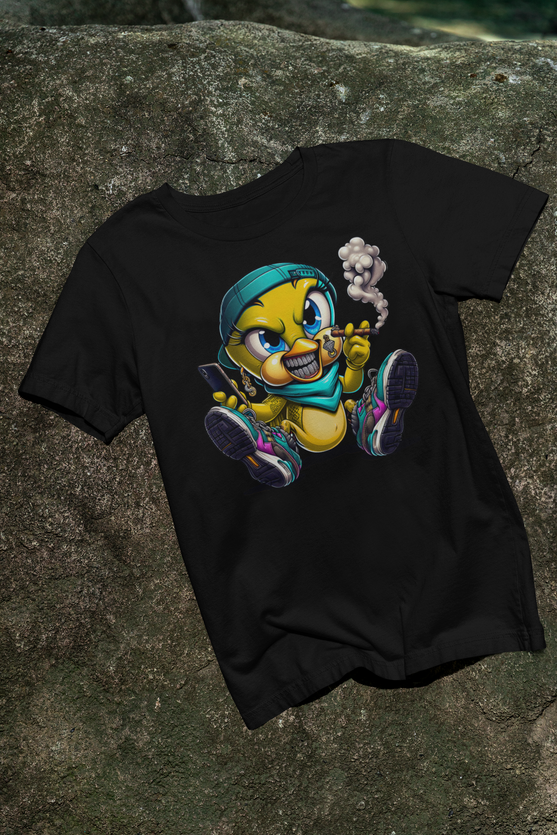 Blazed Birdy Graphic T-Shirt