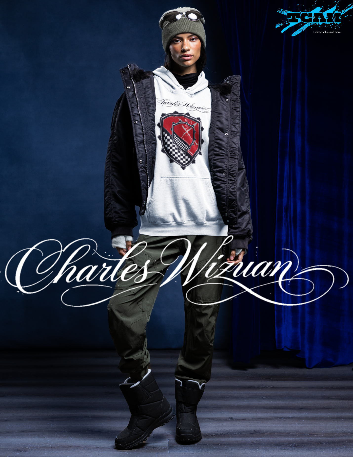 The Charles Wizuan Graphic Hoodie