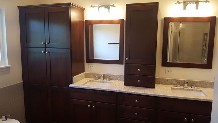 Hight bathroom cabinets