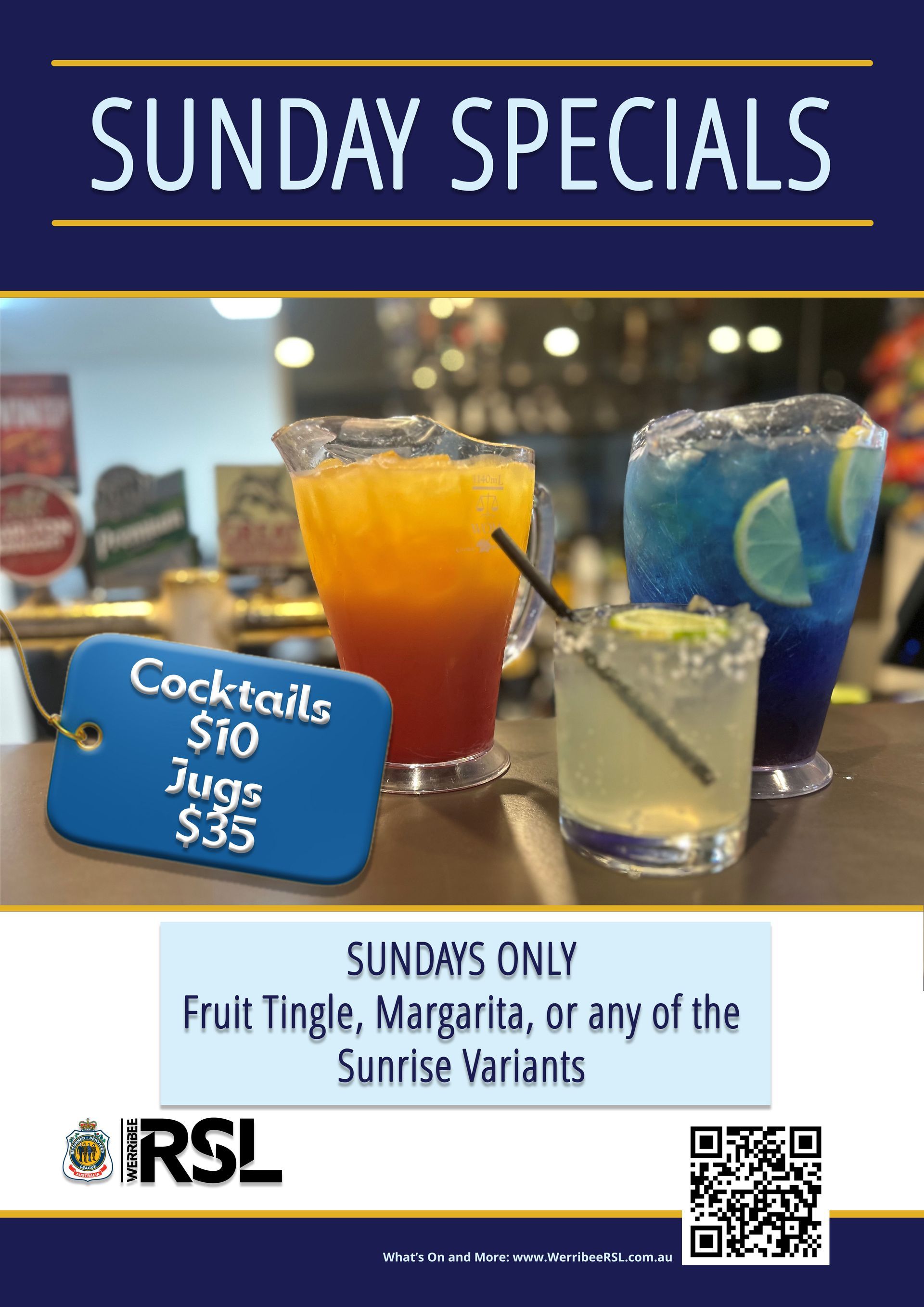 Sunday Cocktail Specials