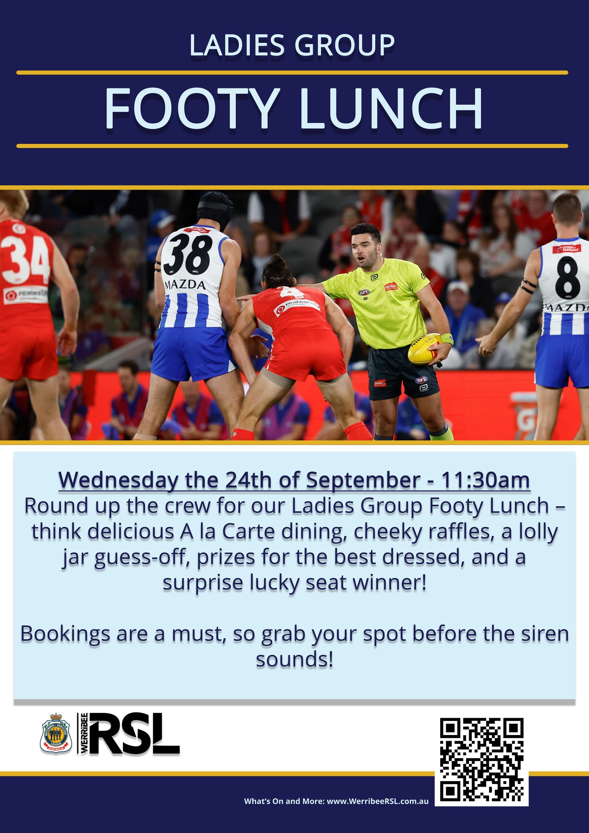 Ladies Footy Lunch