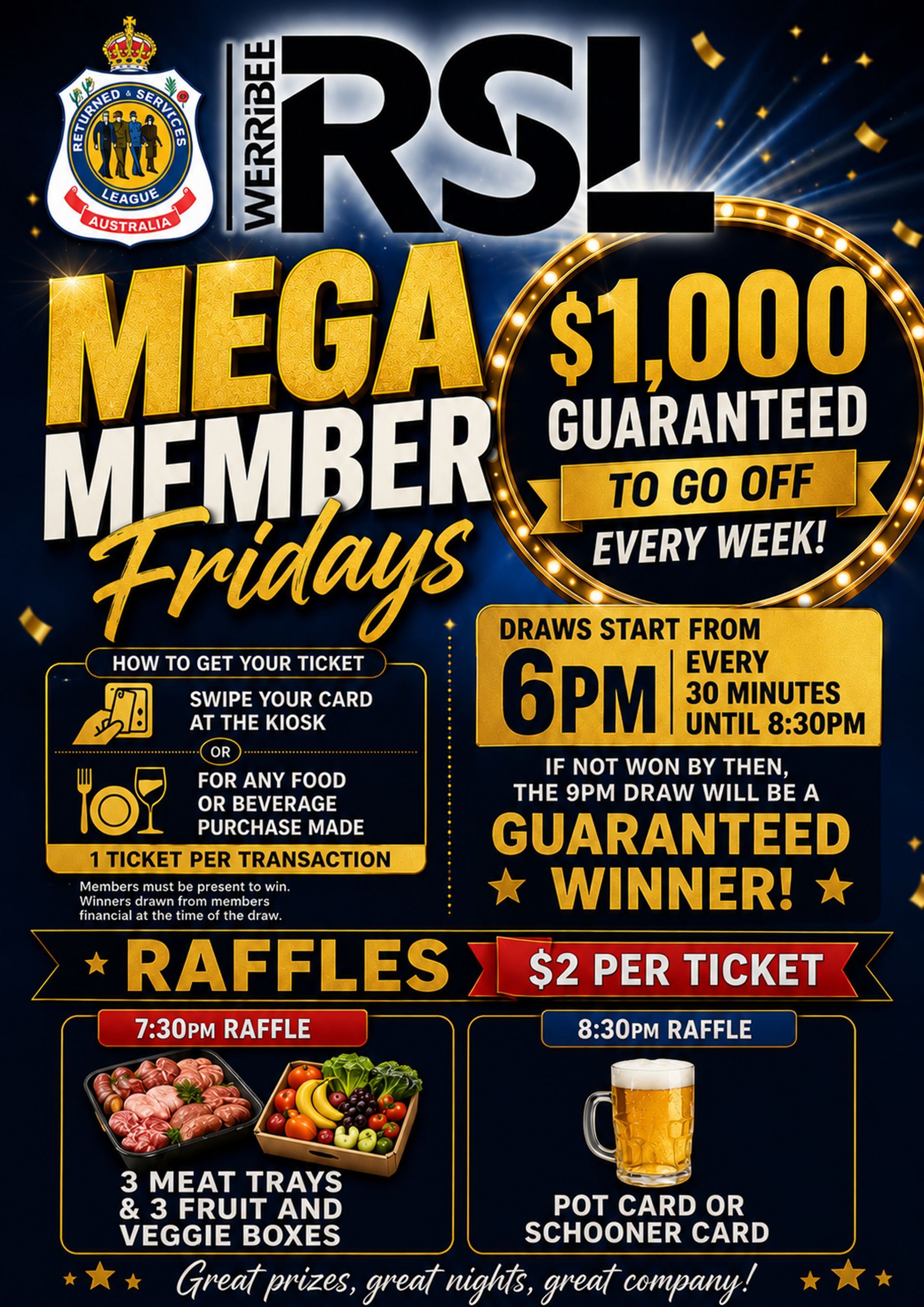 Mega Member Fridays
