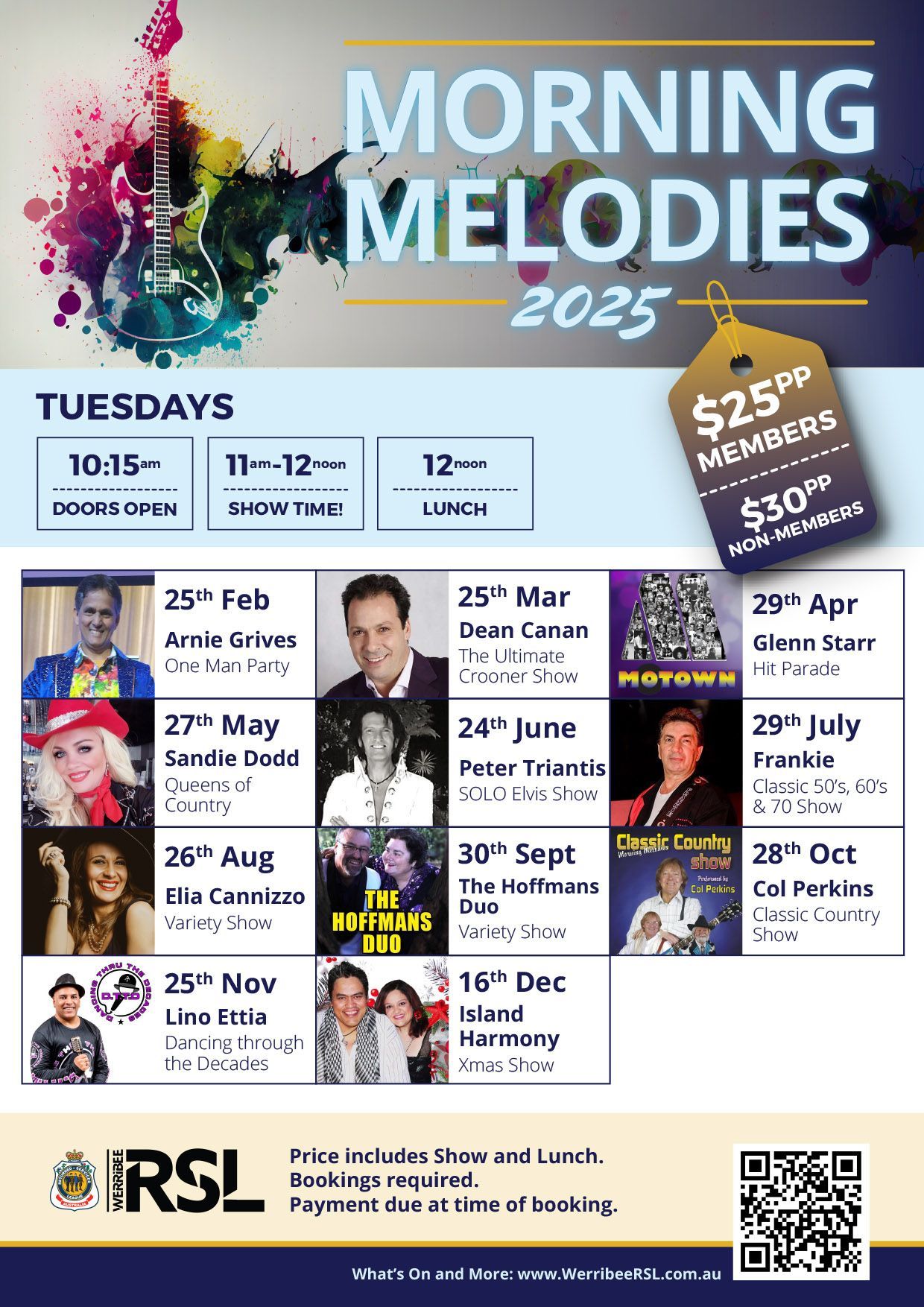 Morning Melodies Dates