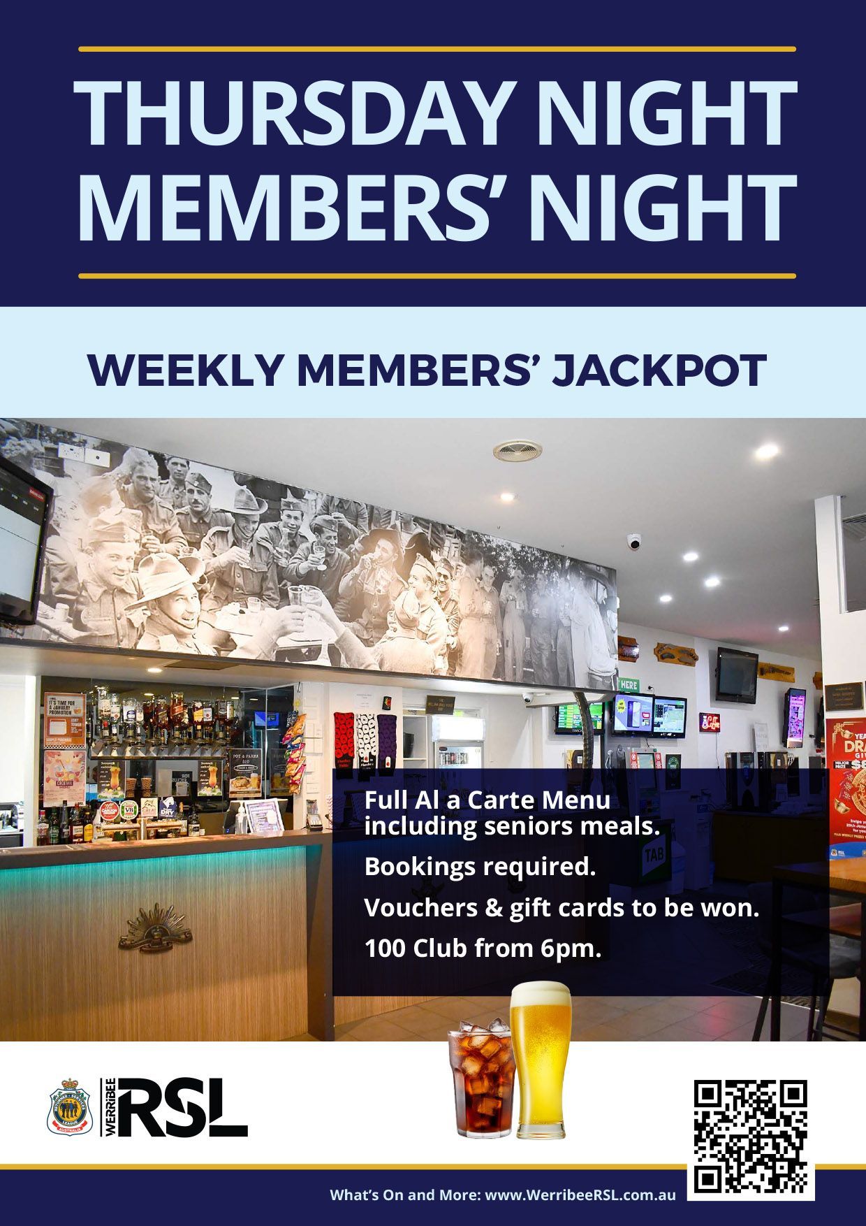 Thursday Member Night at Werribee RSL