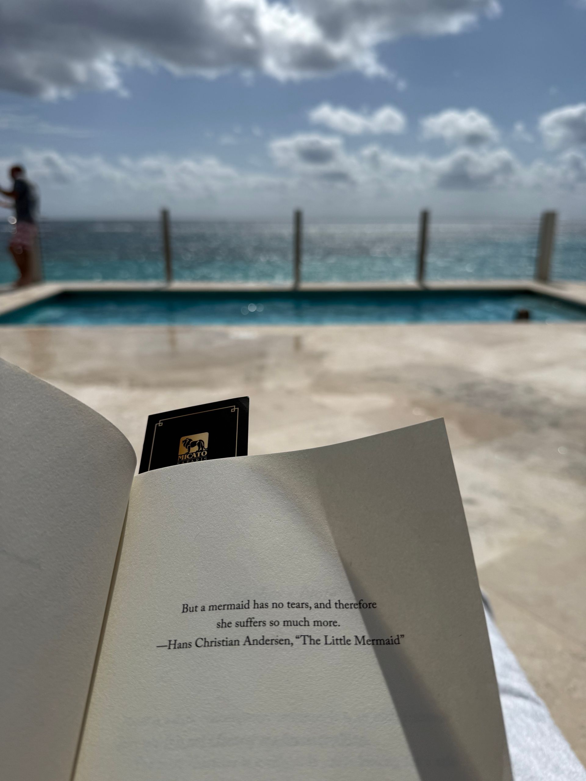 The Loren Bermuda Pool and beach view