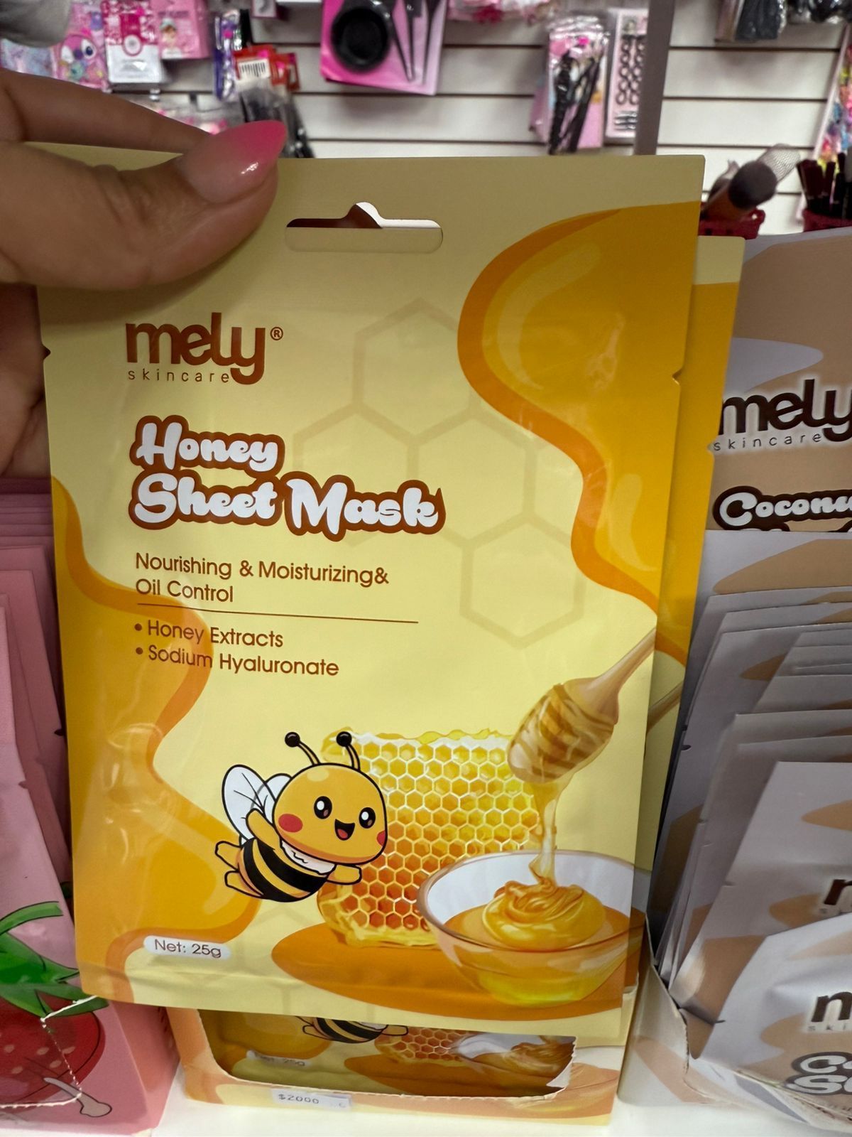 mascarilla facial mely