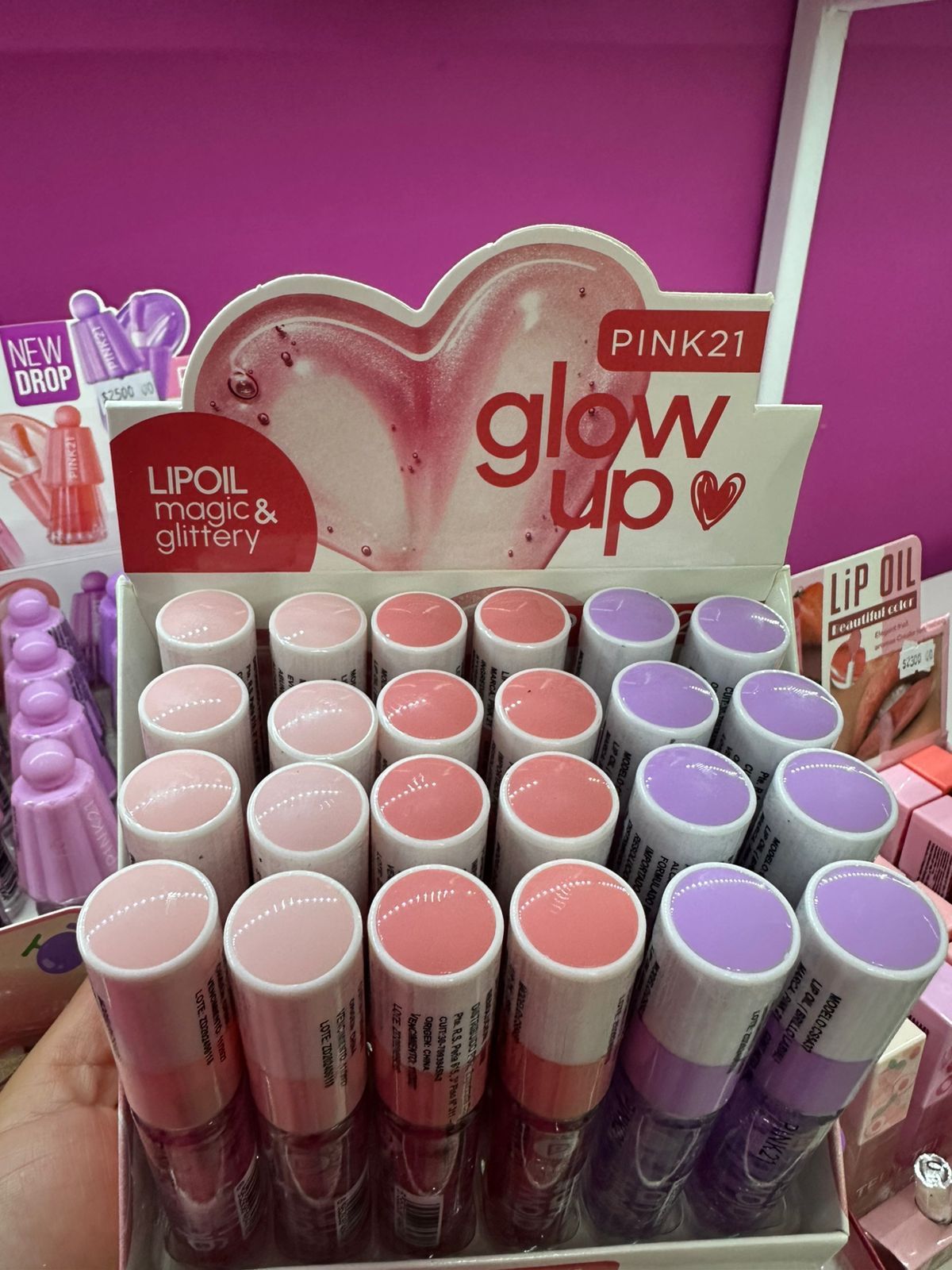 lip oil magico pink21