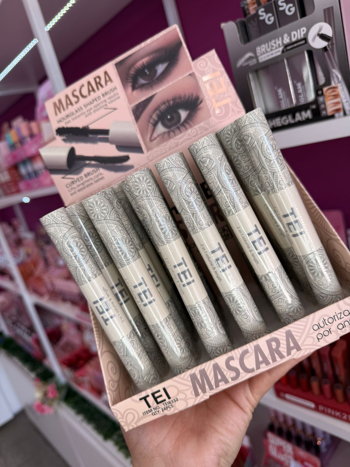 mascara 2 en 1.