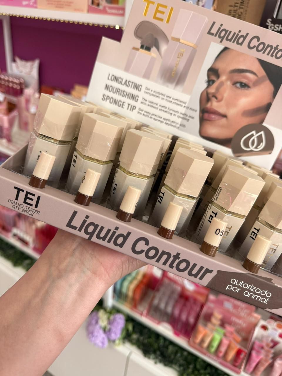 contorno liquido tei
