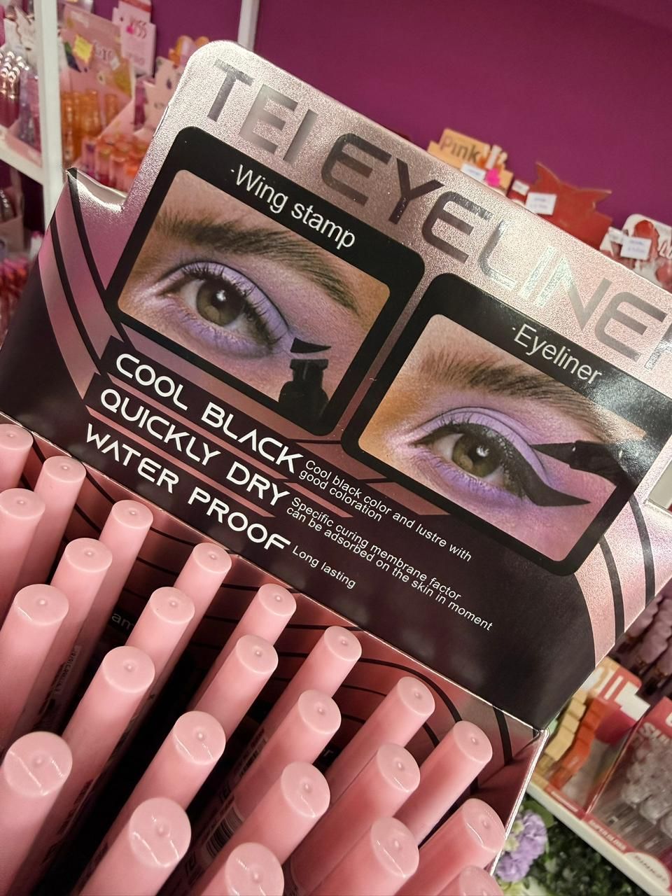 delineador 2en1 con sello + punta fibra