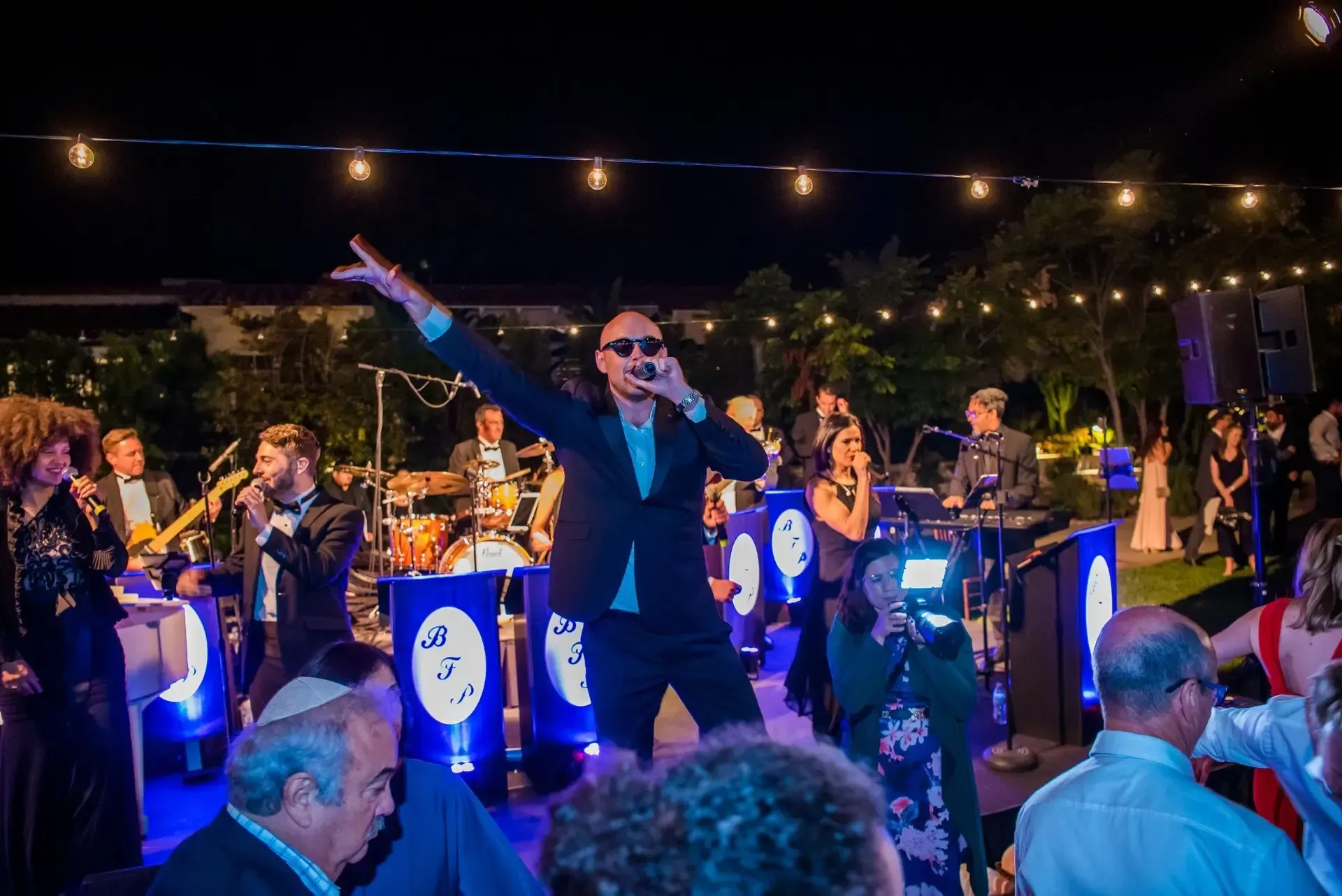 Live band performance in san diego