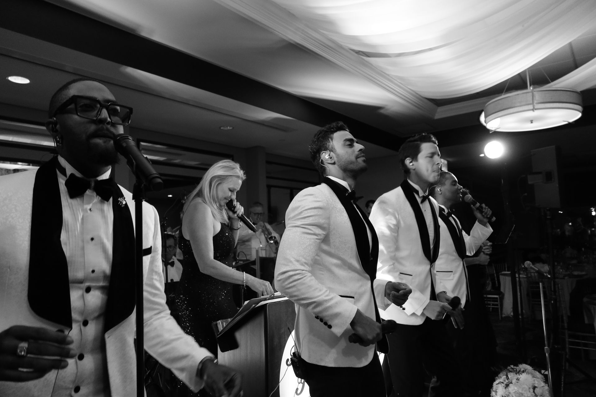 Bonnie Foster Productions live music at private wedding event