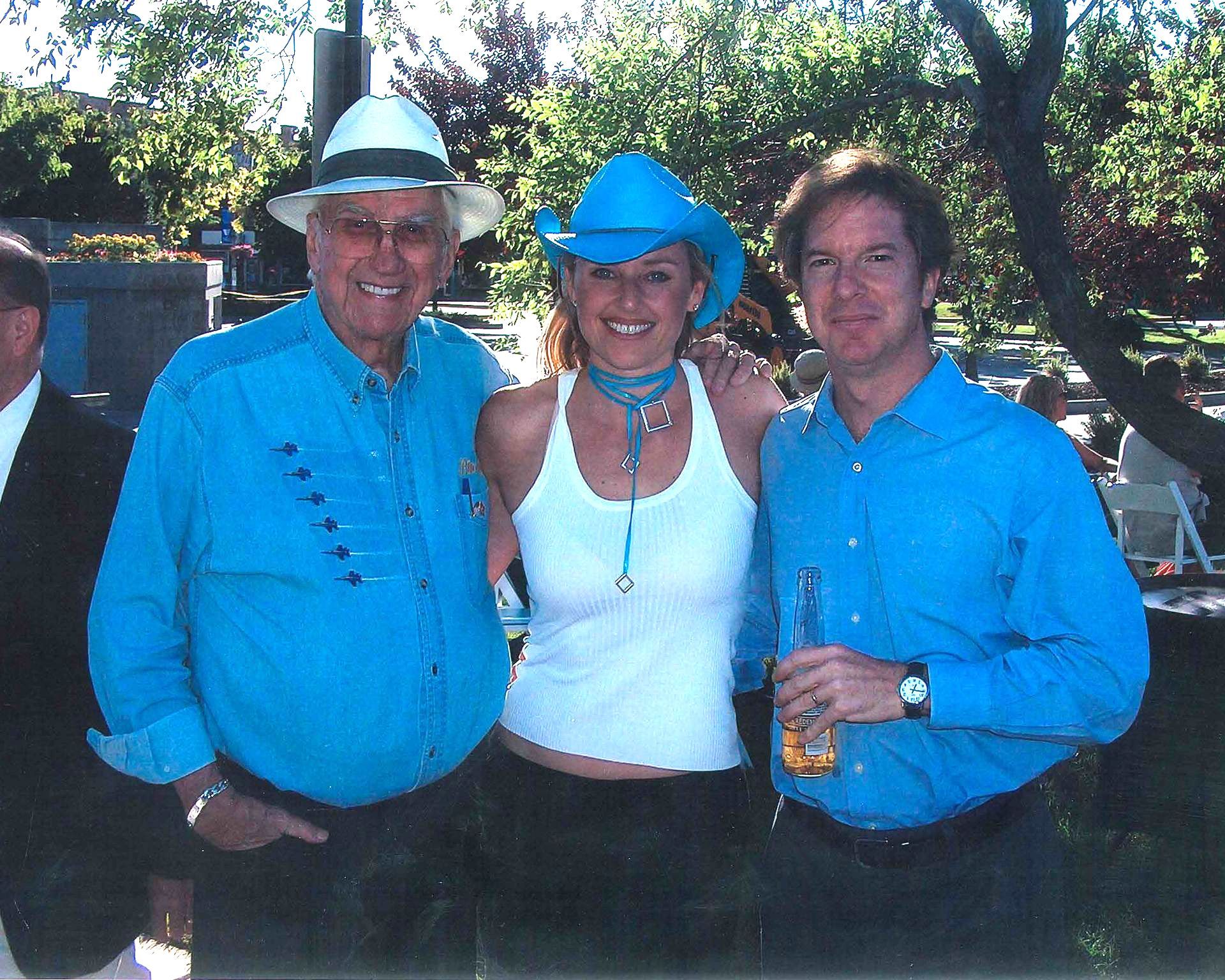 Bonnie Foster and Ed McMahon