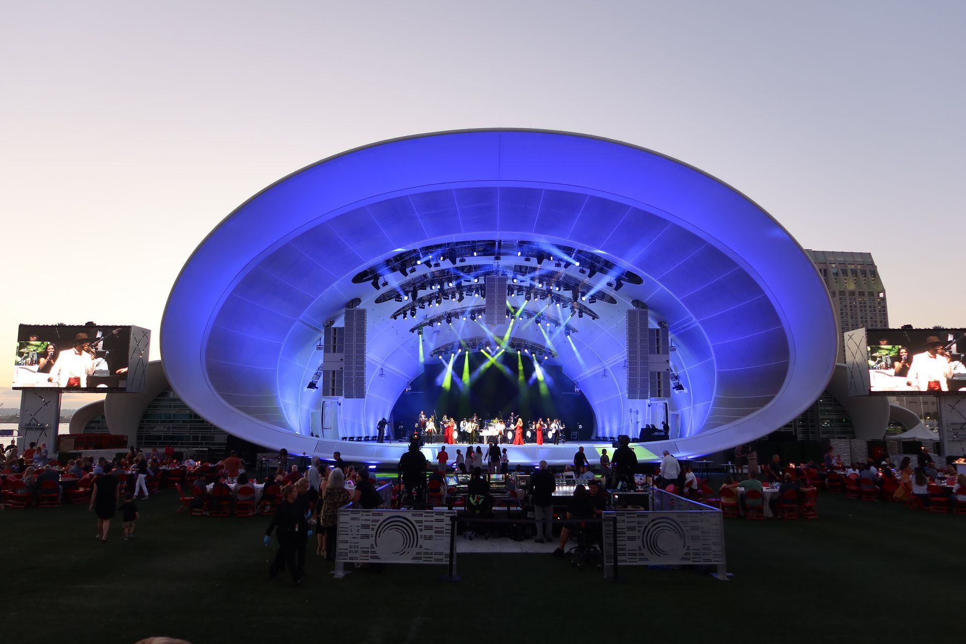 Bonnie Foster Productions Live Performers on Rady Shell Stage in San Diego