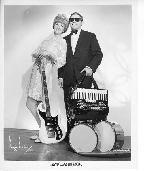 Marin & Wayne Foster in the 1960s