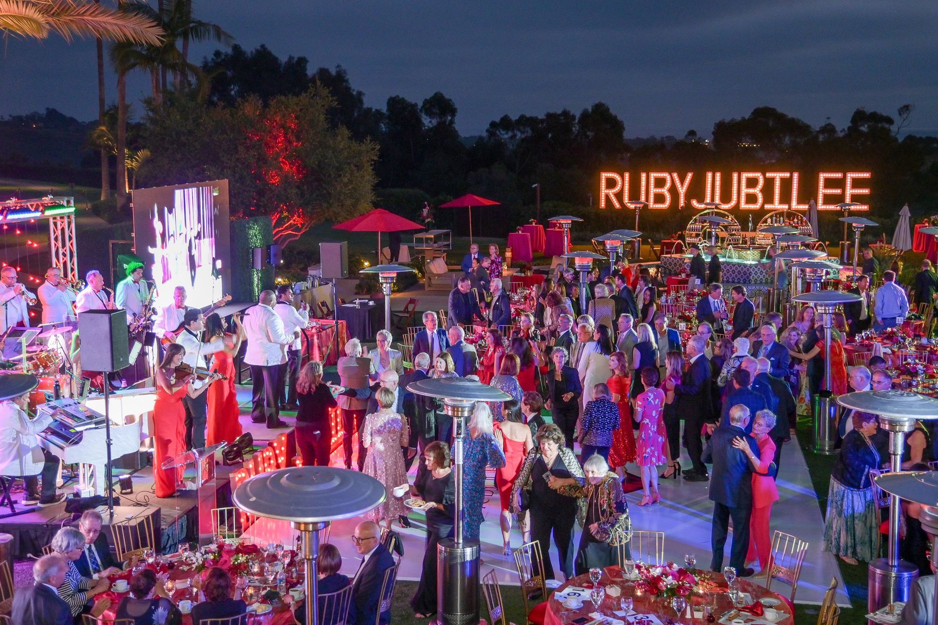 Shea Center Ruby Jubilee Philanthropic Gala Crowd