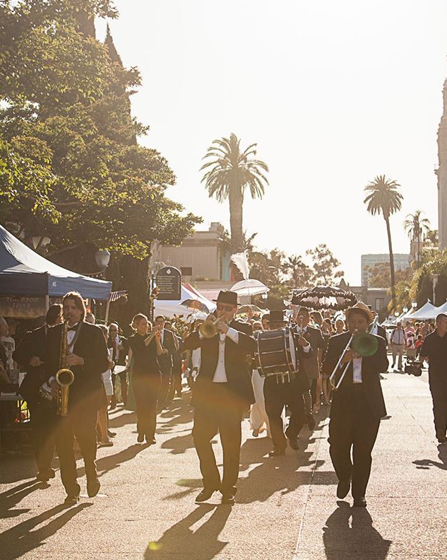 Second Line March by Bonnie Foster Productions. Photo by Jennifer Dery Photography.