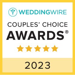 wedding wire 2023 couples choice award badge logo