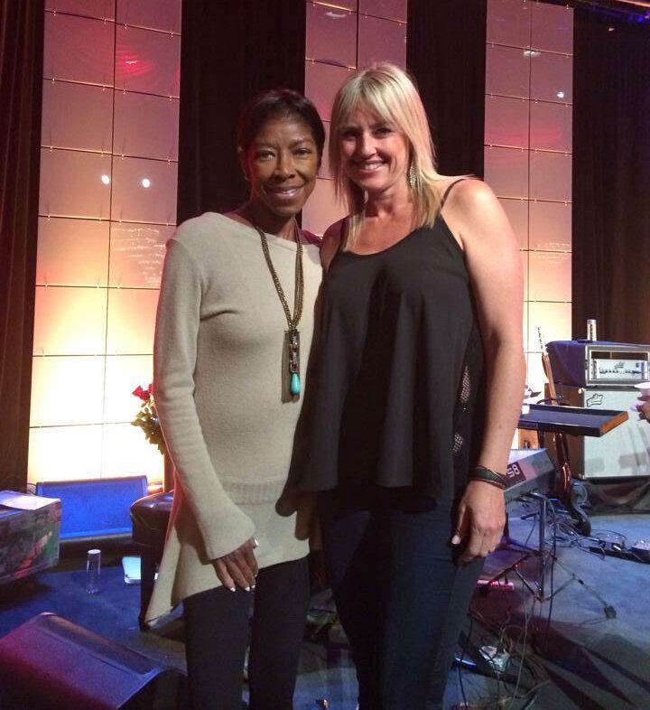 Natalie Cole and Bonnie Foster.