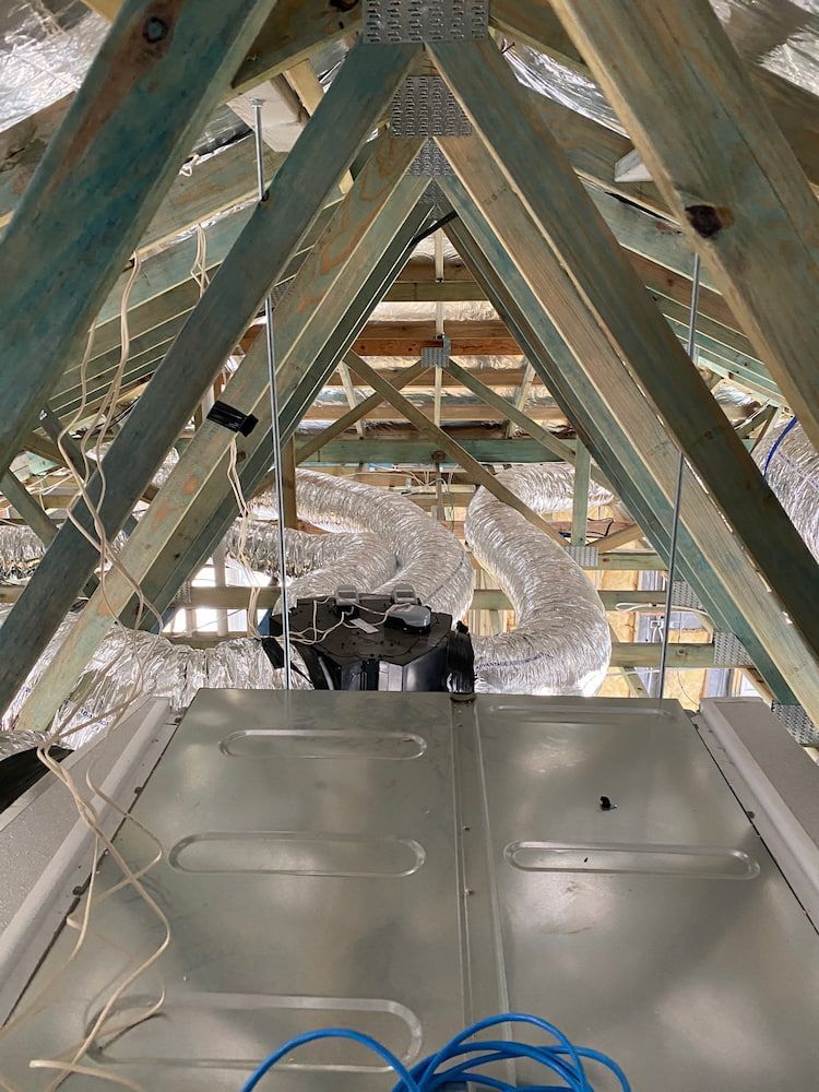 Ducting of an Air Conditioner — Comfort Solutions in Maroochydore, QLD