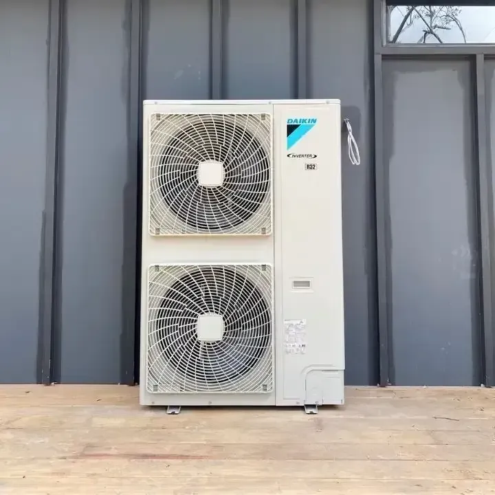 White Daikin Outdoor Air Conditioning Unit — Comfort Solutions in Kunda Park, QLD