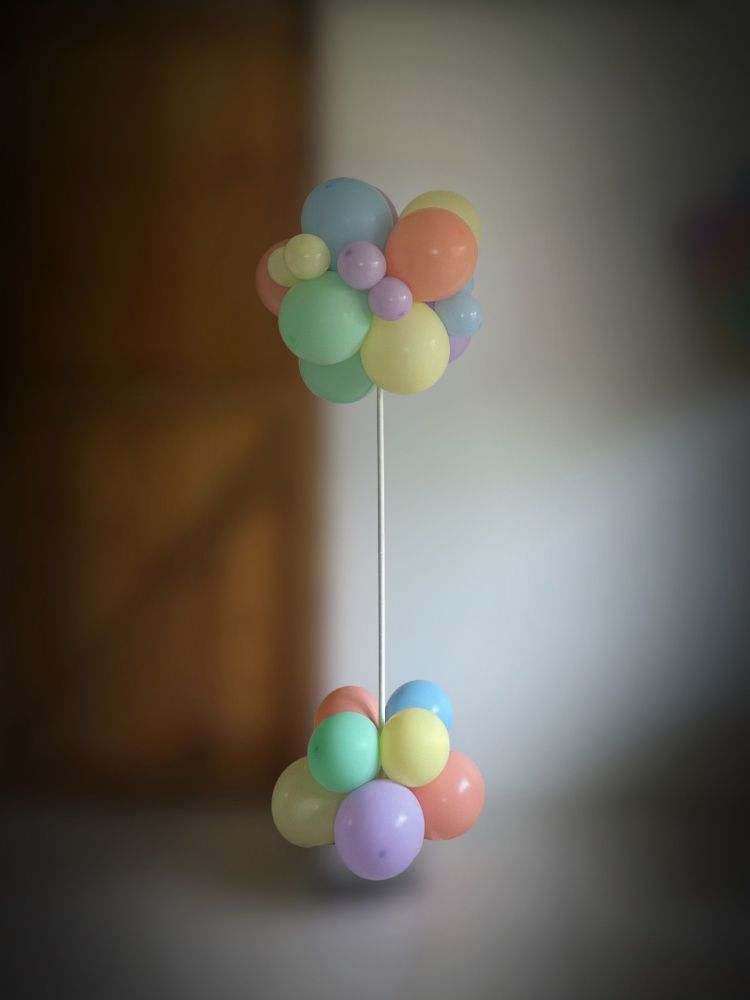 a Topiary with balloons