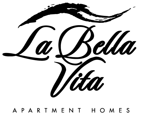 La Bella Vita black logo.
