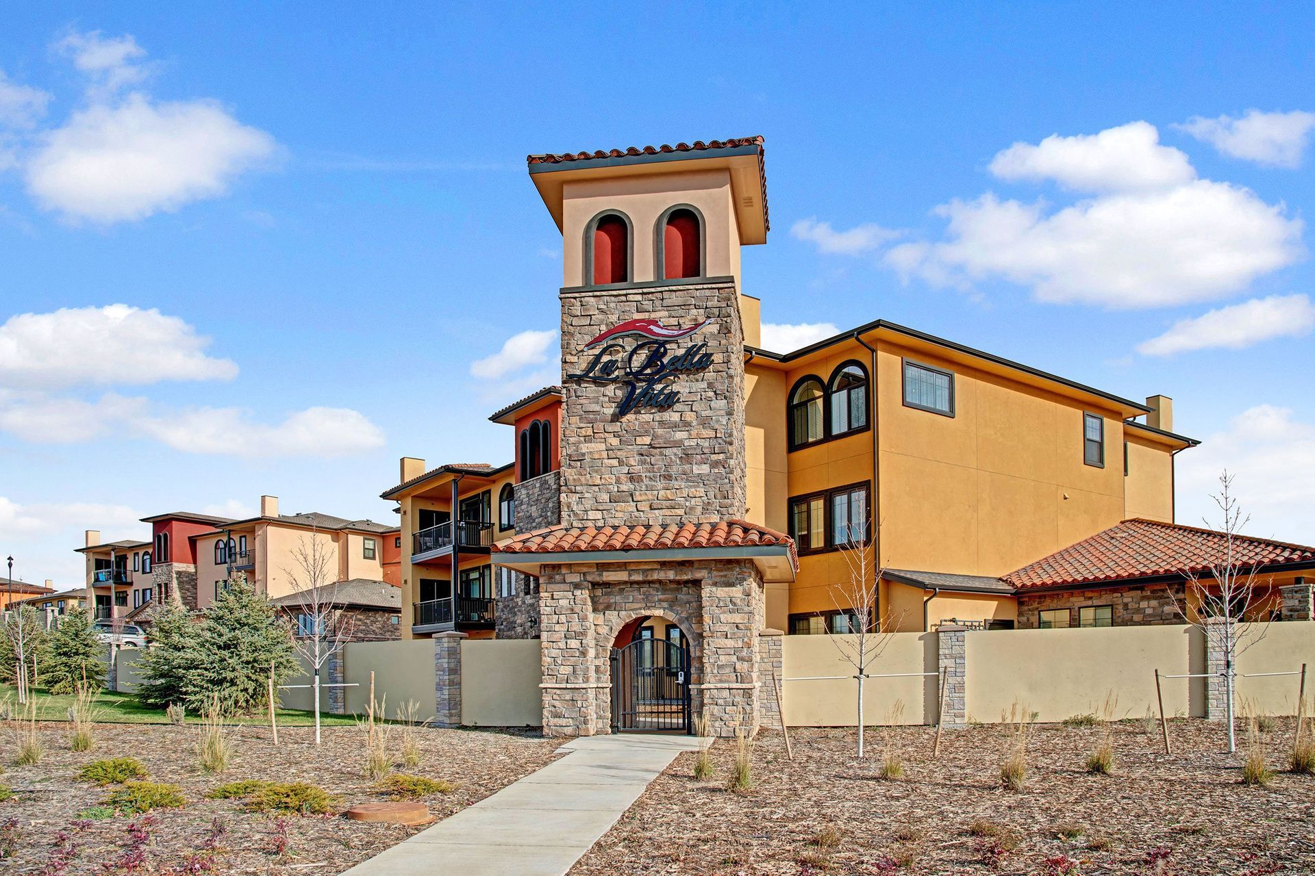La Bella Vita Building Front View Apartments in Colorado Springs, CO