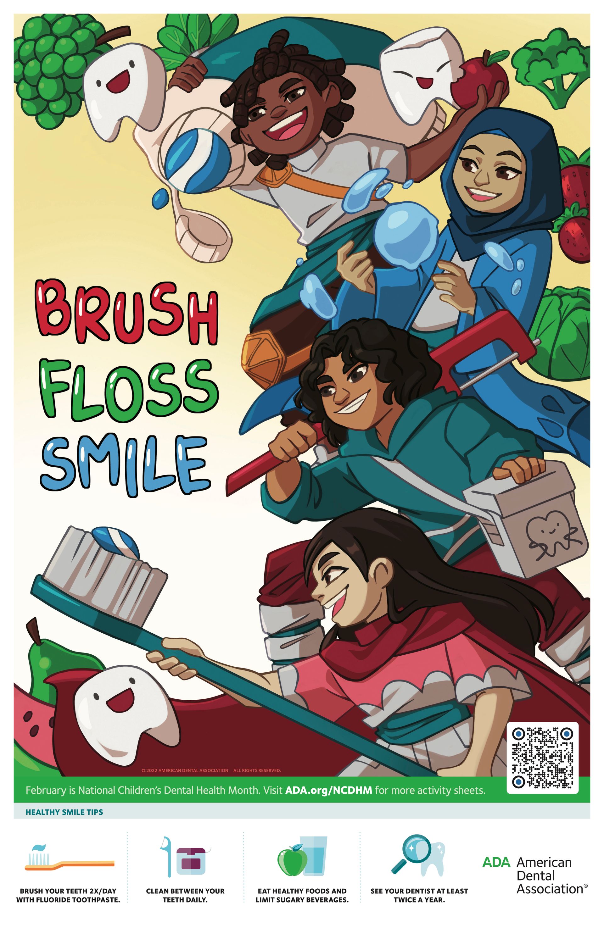 2023 ADA National Children’s Dental Health Awareness Poster