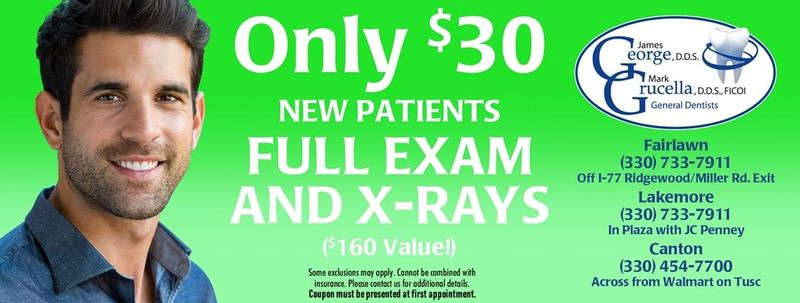 Coupon New Patient Exam and X Rays