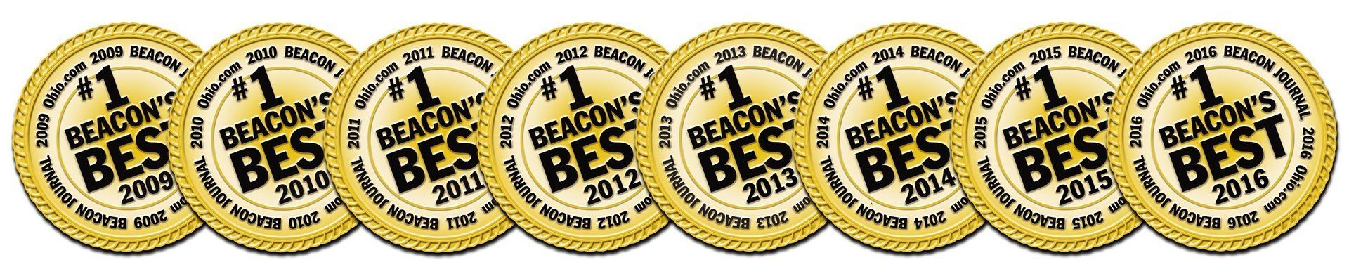 Akron Beacon Journal Beacon's Best Dentist 8 Years in a Row
