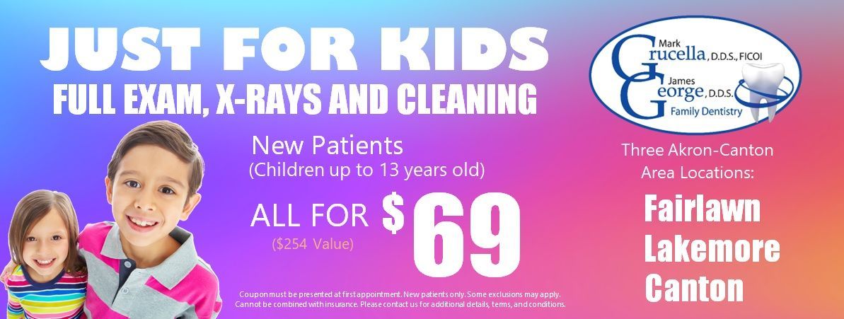 Coupon New Patient Just for Kids $69 OFF