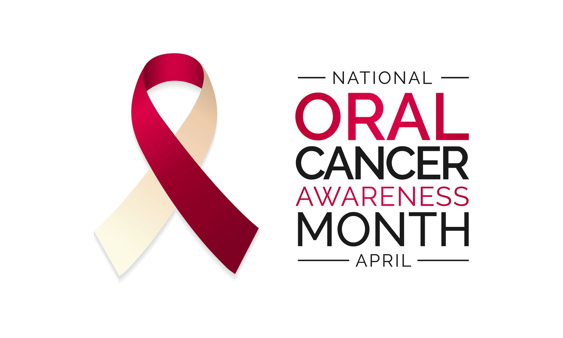 Oral Cancer Awareness Ribbon