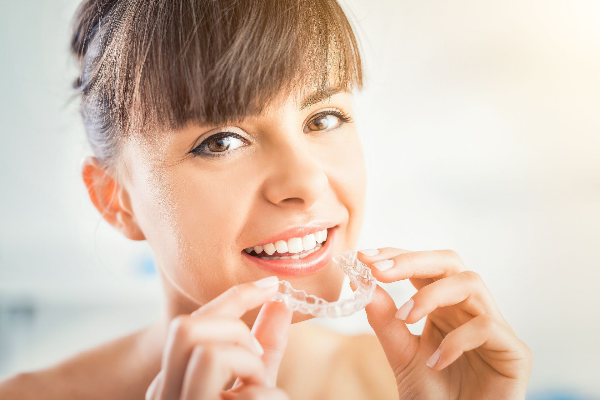 clear teeth straightening aligners