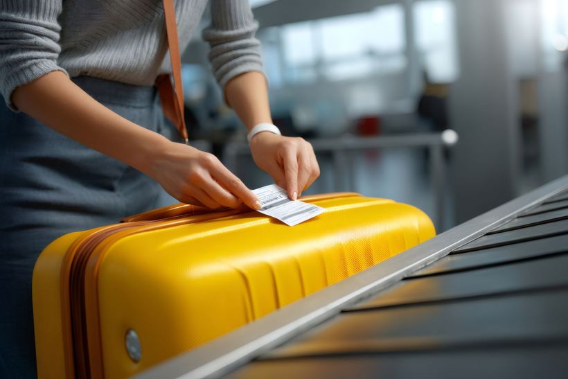 airline tracking labels, digital print