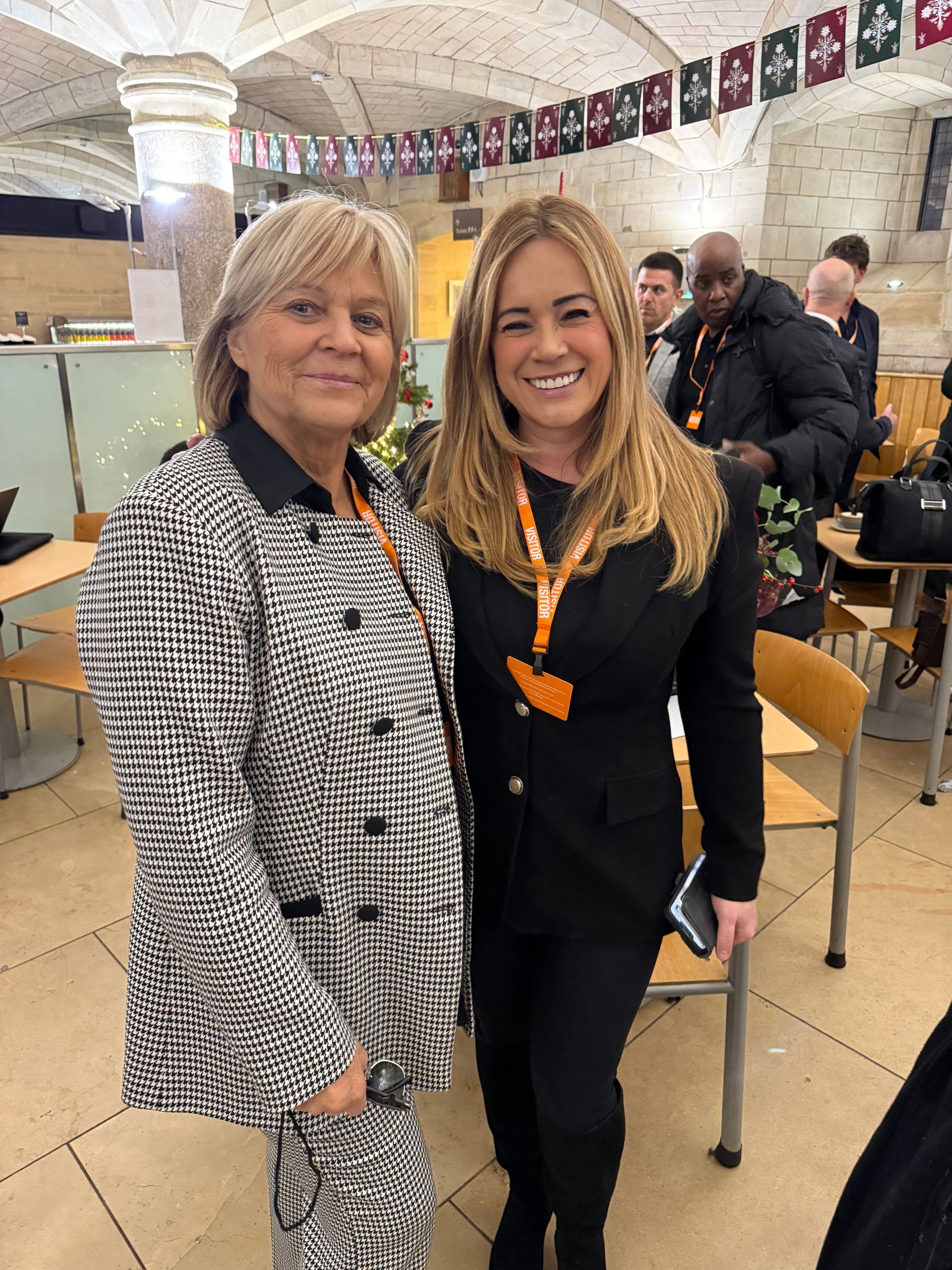 Sue Flood and Carly Barnes-Short