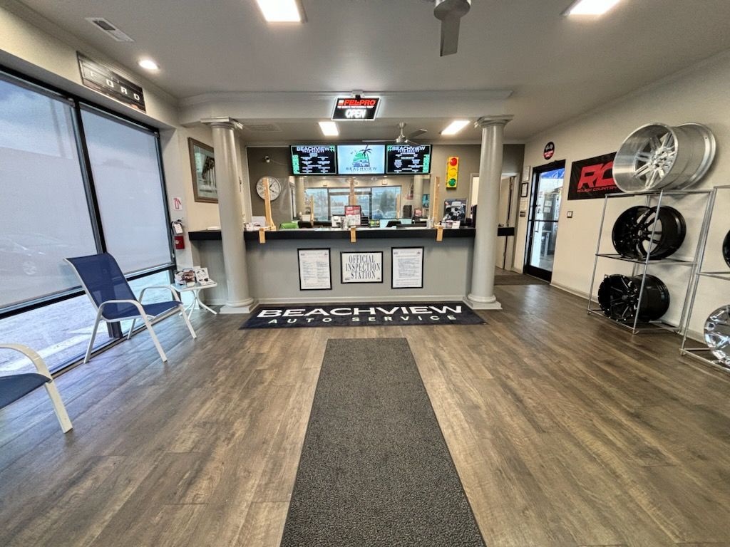 Shop Gallery: Morehead City Lobby/Waiting Area | Beachview Auto Service